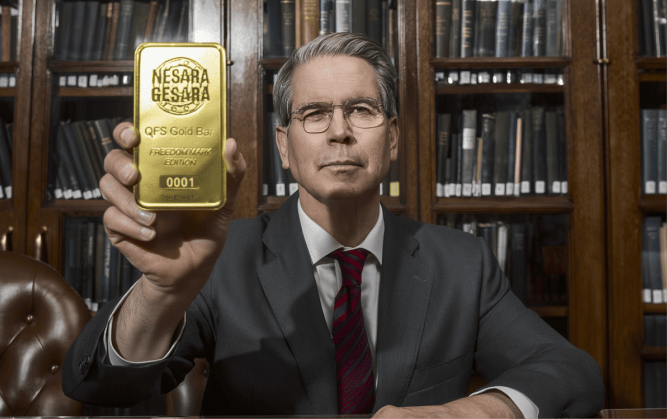 QFS encryption technology in gold bars